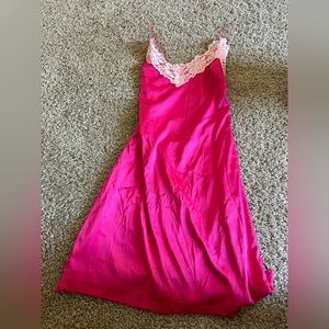 Beginning boutique slip dress with tie back!